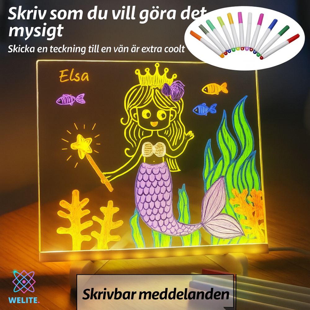 LumiDoodle – Kreativ LED-Rittavla